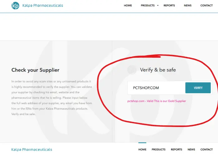 PCT Shop: Approved and Legitimate Supplier of Kalpa Pharmaceuticals PCT Shop: Approved and Legitimate Supplier of Kalpa Pharmaceuticals