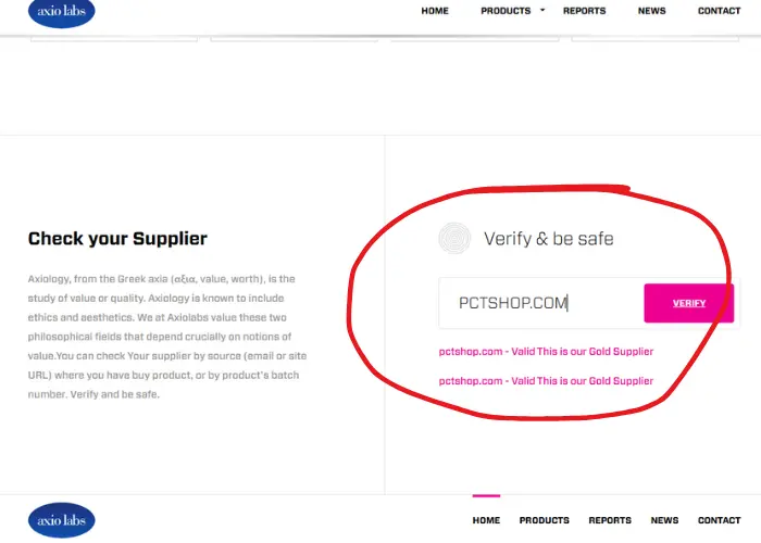 PCTShop.com – Approved and Verified Axiolabs Supplier PCTShop.com – Approved and Verified Axiolabs Supplier